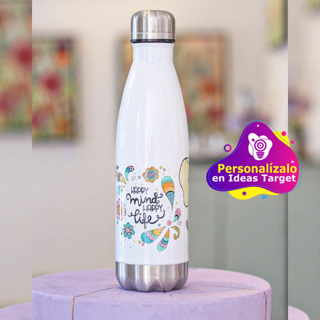 Botella de agua aluminio 600mlL