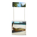 Display Mesa Degustador PVC Blanca